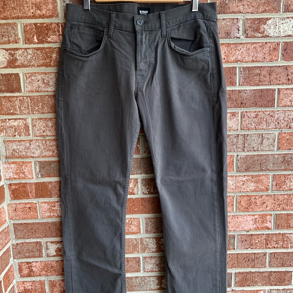 Hudson Jeans Gray Slim Fit Denim